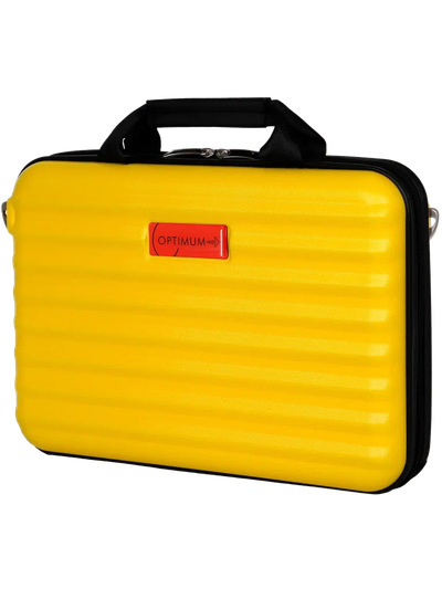 Пластиковый кейс для ноутбука 13 - 14 дюймов Optimum, желтый