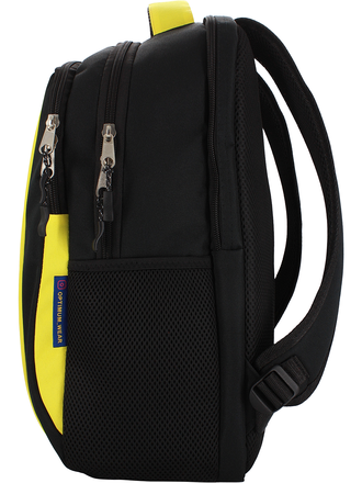 Универсальный дорожный рюкзак для путешествий Optimum City 3 RL, желтый
