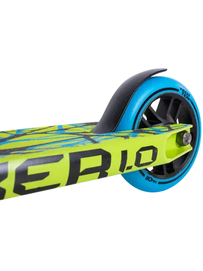 Трюковой самокат Tech Team Duker 1.0 neon green