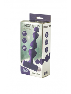 АНАЛЬНАЯ ПРОБКА С ВИБРАЦИЕЙ SPICE IT UP NEW EDITION EXCELLENCE ULTRAVIOLET 8016-04LOLA