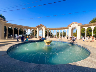 Золотое КОЛЬЦО Абхазии.  Новый Афон монастырь + пещеры + озеро Рица + Голубое озеро + Пицунда + храм VI века Лыхны. Трансфер до р. Псоу.