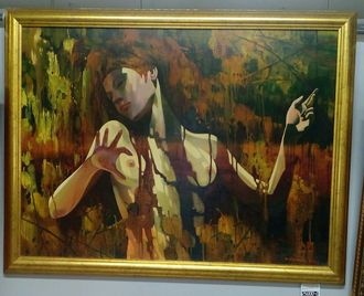 &quot;Женщина-осень&quot; автор - Какичев Ю.Г.