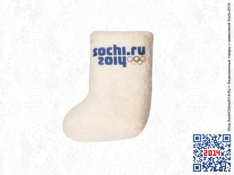 Магниты-валенки Sochi-2014 и подвеска из войлока ручной работы (набор из 3 шт)