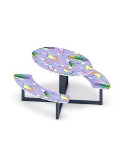 Столик детский круглый (Зонтики) - МФ 31.01.01-03