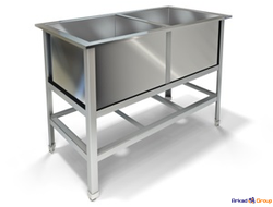 Ванна моечная сварная Kayman ВМ-412/530