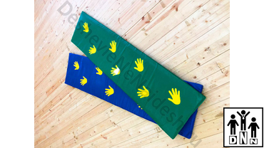 Мягкий развивающий модуль Коврик «Ладошки» большой