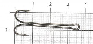 Двойник Double Elongate Hook with long shank №4