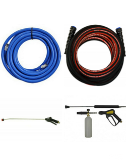 Аксессуары для АВД,шланги,пенокомплекты,