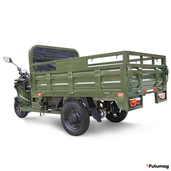 Грузовой электротрицикл Rutrike D4 NEXT PRO 1800 72V1500W зеленый