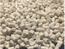 Поликарбонат гранулированный серый (светло-бежевый)