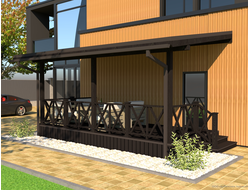 Терраса ДПК 3*6 метра