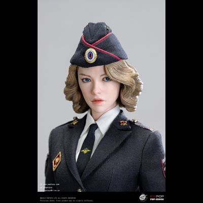 Сотрудница полиции МВД РФ - Коллекционная ФИГУРКА 1/6 Russian Police Force Internal Affairs Policewoman (EX056) - POPTOYS