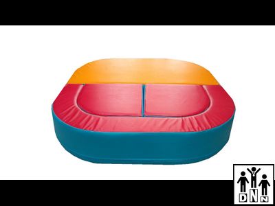 Детская игровая мебель Солнце голубой / розовый / желтый DNN