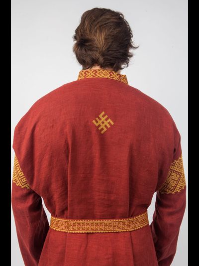 Рубаха с индивидуальным орнаментом "Сила Души"