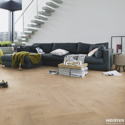 Ламинат Meister Дуб Чистый Спокойный 6863 EM6