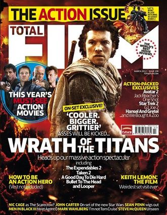 Total Film Magazine March 2012 Whrath Of The Titans Cover, Иностранные журналы, Intpressshop