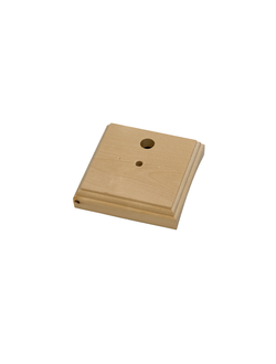 Подложка на-бревно Кром 1-пост, без отделки, с пазом