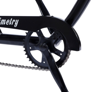 Подростковый велосипед Timetry TT116 1ск, 20х3 черный рама 15