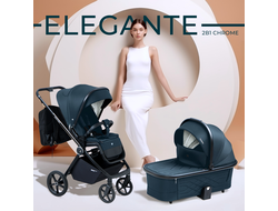Коляска 2в1 Sweet Baby Elegante Chrome Blue