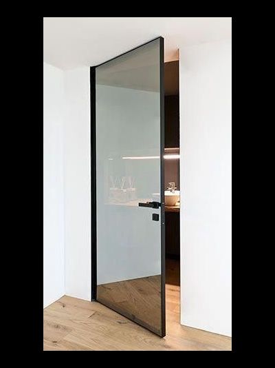 PRESTIGE. h2000/ ЗЕРКАЛО ГРАФИТ С ДВУХ СТОРОН (ULTRA 19)/ АЛЮМИНИЕВАЯ КРОМКА МАТОВЫЙ ХРОМ