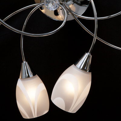 2275/9 Люстра потолочная Virginia хром 9хЕ27 650150