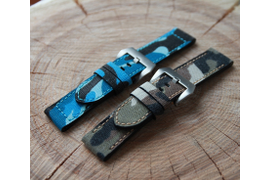 Пошив ремешка из канваса и мембранной ткани