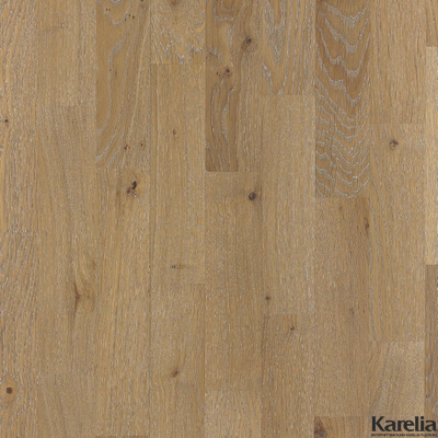 Паркетная доска Karelia Дуб Aged Stonewashed Ivory 3S купить в интернет-магазине karelia-floor.ru