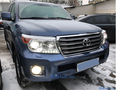 Комплект рестайлинга Toyota Land Cruiser 200 из 2007 в 2012