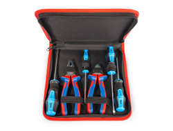 Набор слесарного инструмента НИС-04 серия МАСТЕР для проведения слесарно-монтажных работ, 6 шт. в кофре