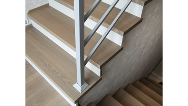 Лестница в дом. Пос. Лесной остров