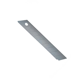 Лезвие для ножей запасное 18мм х 0,35мм (10шт/уп) пластиковый футляр (13-06-018)