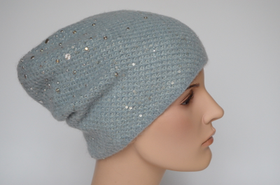 Визио шапка италия 6161 голубая