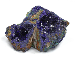 Азурит, Малахит, Азуромалахит, коллекционный образец, Китай (45*36*35 мм, 56 г) №25646