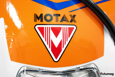 Питбайк MOTAX MX 125 Белый-оранжевый