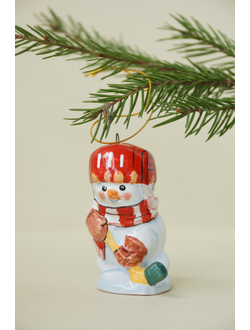 Снеговик "Хоккеист" (спортсмен)