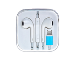 2000777010026 Гарнитура проводная Bluetooth вставная  OR (для iPhone 7/8/X) (цвет белый, в пластиковой коробочке)