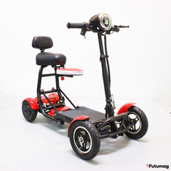 Трицикл GreenCamel Кольт 510 (36V 10Ah 2x250W) задние мотор-колеса красный