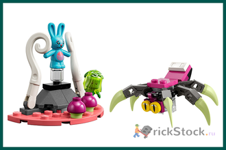 # 30636 «Зэд–Блоб» и Банчу: Побег от Паука / Z–Blob and Bunchu Spider Escape (Polybag 2023)