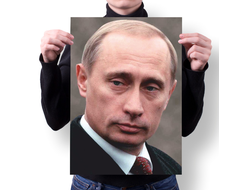 Плакат с Путиным №18
