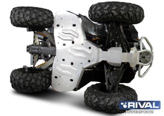 Защита ATV Rival 444.7201.1 для BRP Renegade G1  2011-2012 (Алюминий) (1100*700*200)