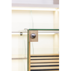 (ЭКС0200) Хлебная витрина "EXCLUSIVE" с 3-мя наклонными полками