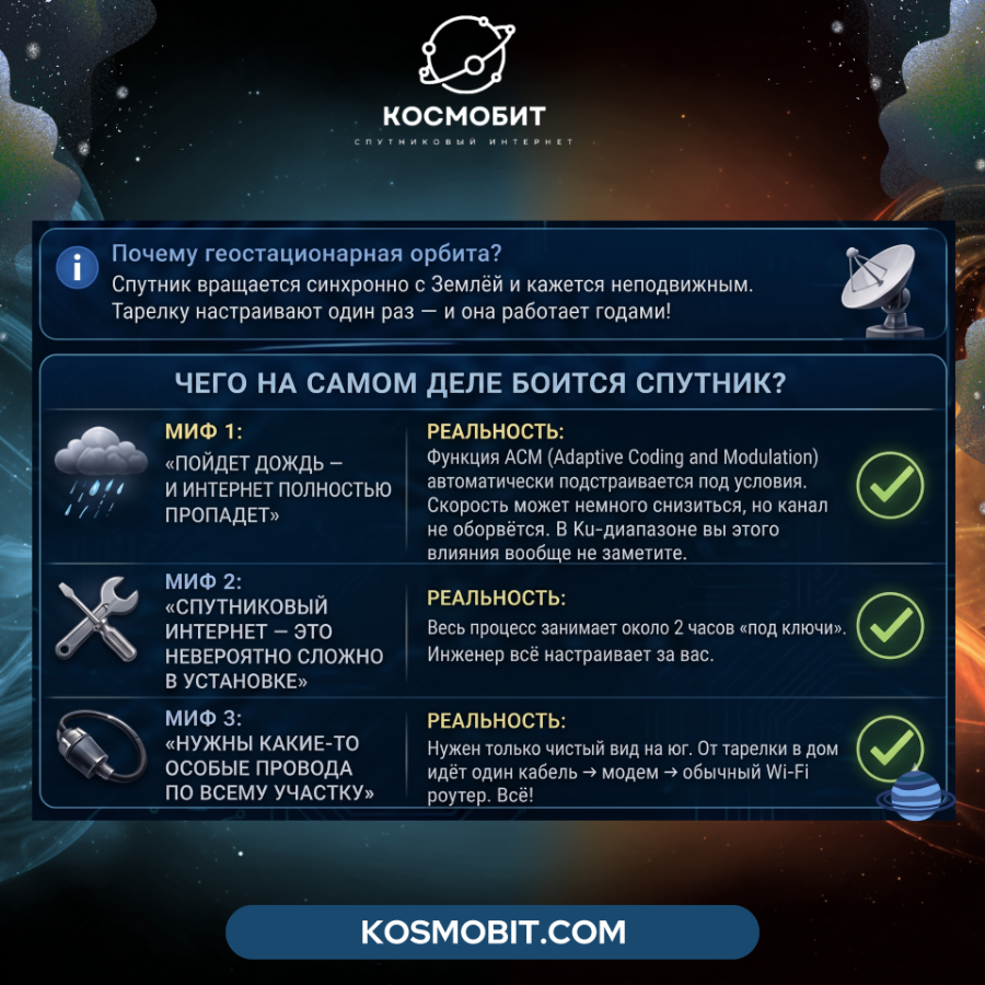 Чего на самом деле боится спутник?
