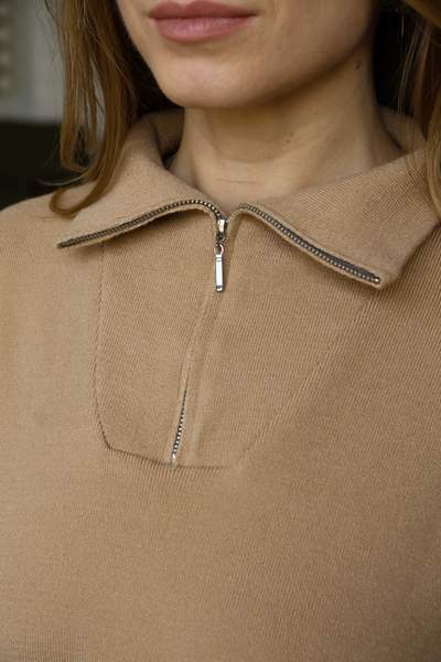 Джемпер коричневый