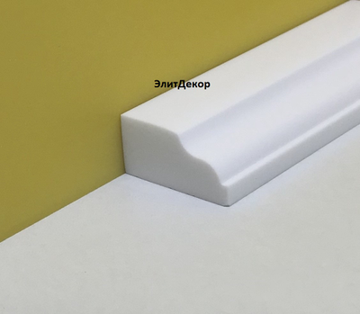 Акриловый плинтус бордюр на ванну ElitDecor- АП 014 (12х24х1800)