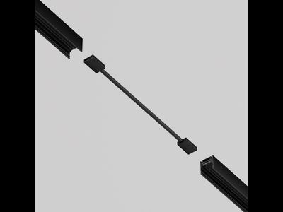 Гибкий коннектор для токоведущей ленты Exility IP черный, O-TR002-SC, Maytoni