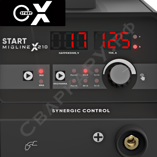 Полуавтомат для MIG/MAG сварки Старт MigLine X210