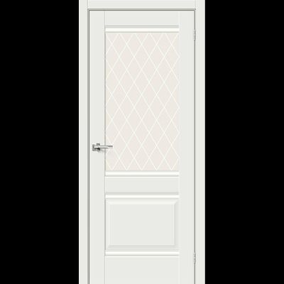 Прима-3 White Matt White Сrystal