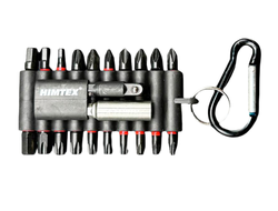 Набор 20 бит с карабином + 1 адаптер и 1 держатель HIMTEXtools