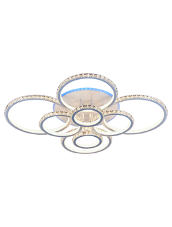 Люстра светодиодная 8052/8 WHT 480W+11W RGB Profit Light