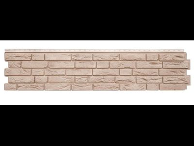 Фасадная панель "Демидовский кирпич", цвет янтарь | ЯФасад